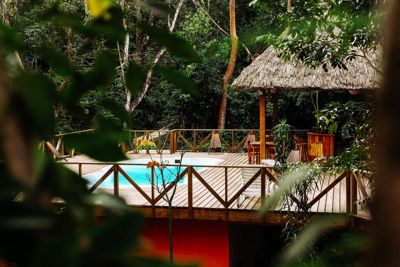 Amber Sunset Jungle Resort San Ignacio Exteriör bild