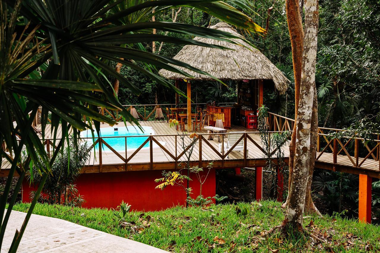 Amber Sunset Jungle Resort San Ignacio Exteriör bild